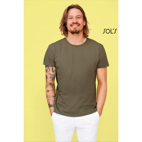 Camiseta Algodon Biologico Hombre Milo Sols - Ecamisetas